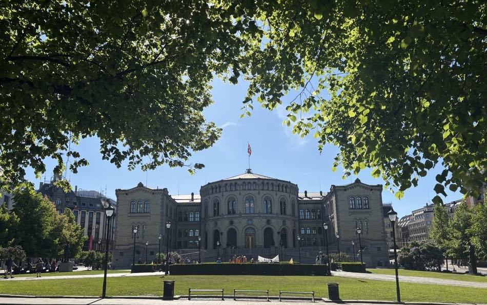 Stortinget, el Parlamento noruego. Foto: Fernando Báez.